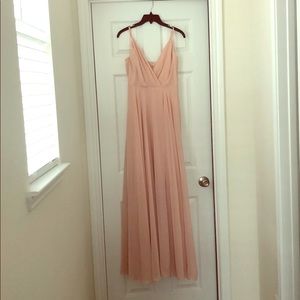 Blush Bridesmaid dress